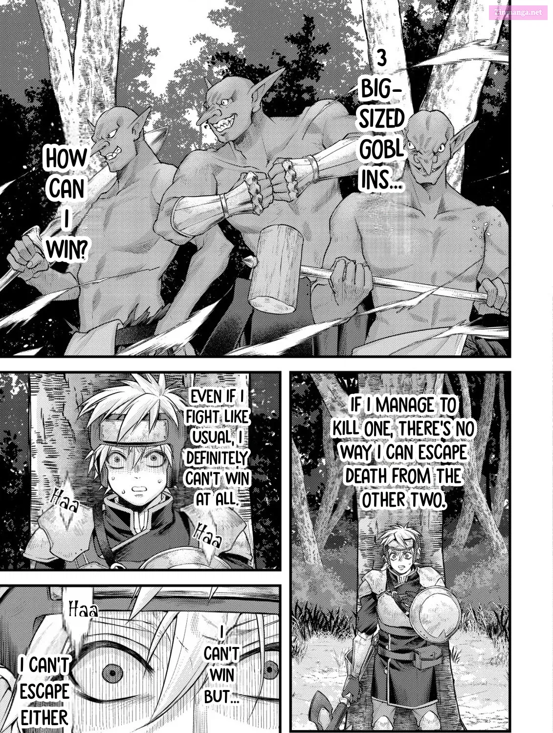 Kikori no Isekai Tan ~Tensei shita Shounen wa, Ono 1-pon de Nariagaru~ Zinmanga X Chapter 7 Page 60