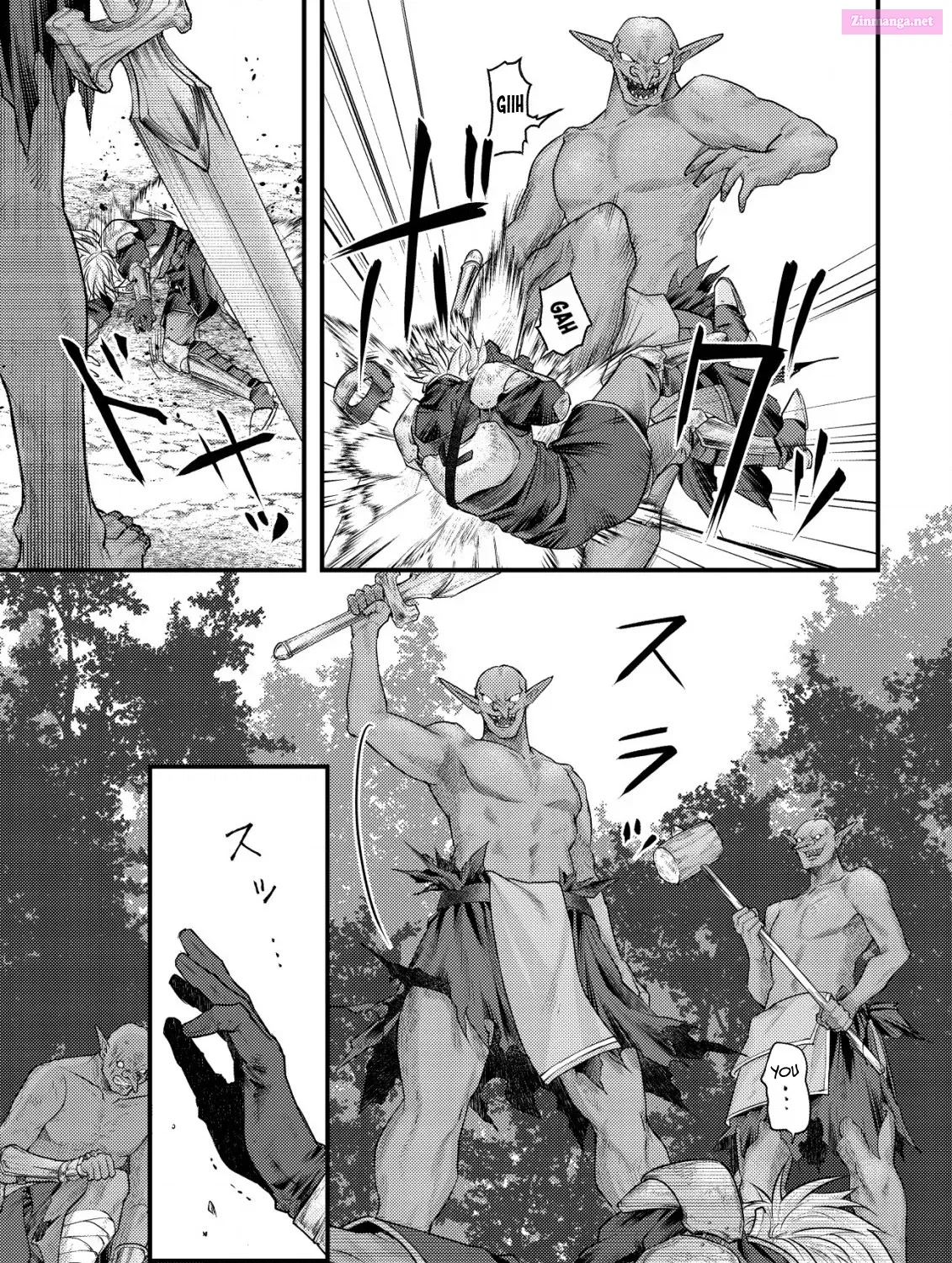 Kikori no Isekai Tan ~Tensei shita Shounen wa, Ono 1-pon de Nariagaru~ Zinmanga X Chapter 7 Page 72
