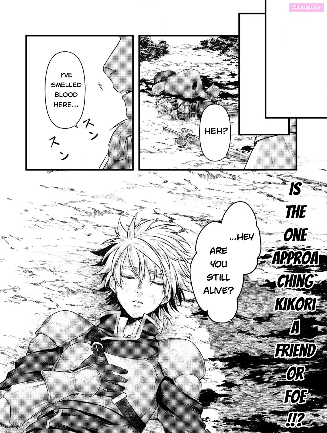 Kikori no Isekai Tan ~Tensei shita Shounen wa, Ono 1-pon de Nariagaru~ Zinmanga X Chapter 7 Page 82