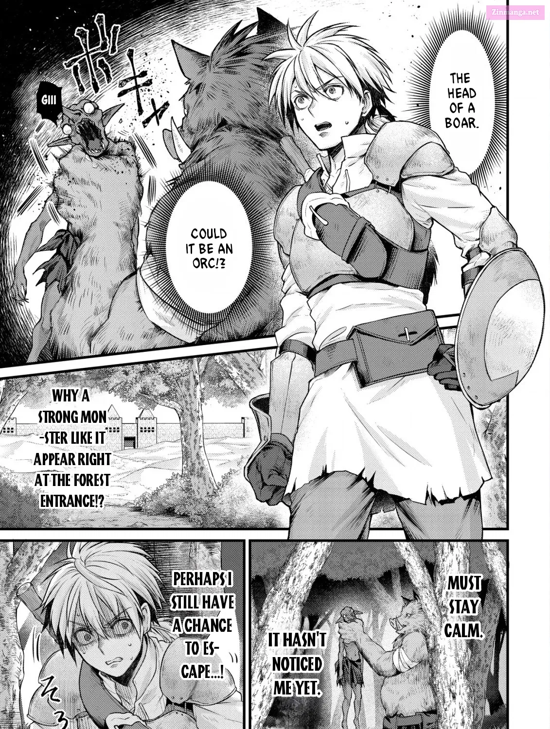 Kikori no Isekai Tan ~Tensei shita Shounen wa, Ono 1-pon de Nariagaru~ Zinmanga X Chapter 5 Page 4