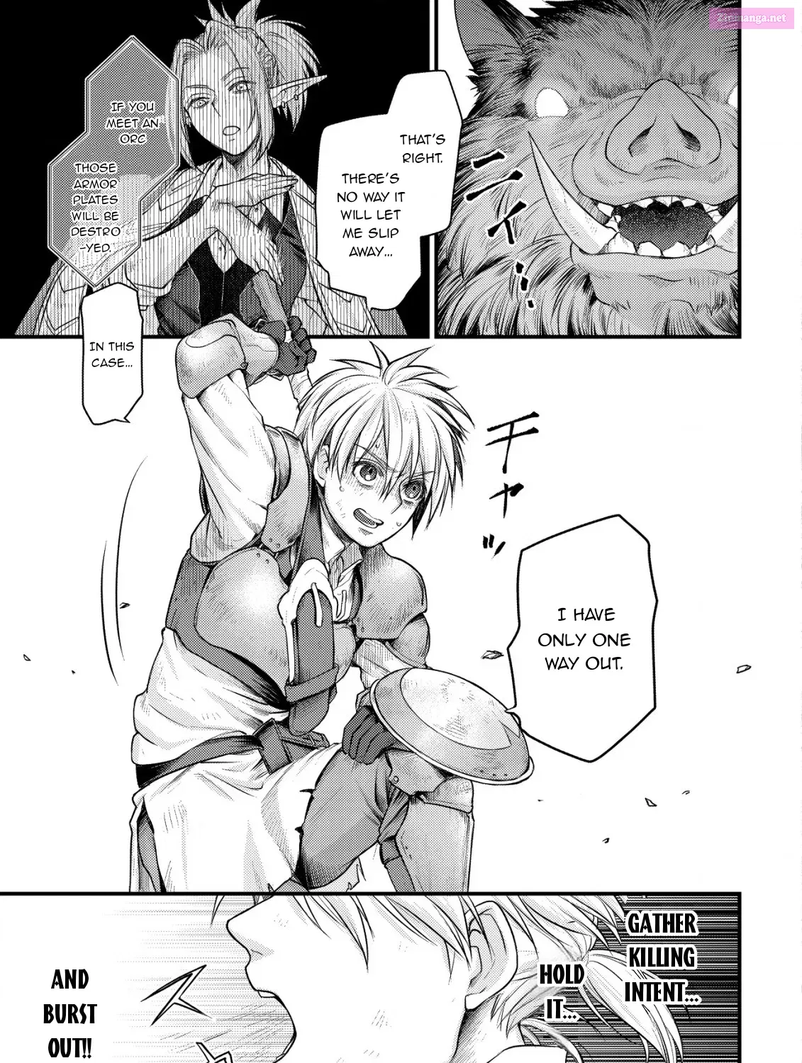 Kikori no Isekai Tan ~Tensei shita Shounen wa, Ono 1-pon de Nariagaru~ Zinmanga X Chapter 5 Page 12