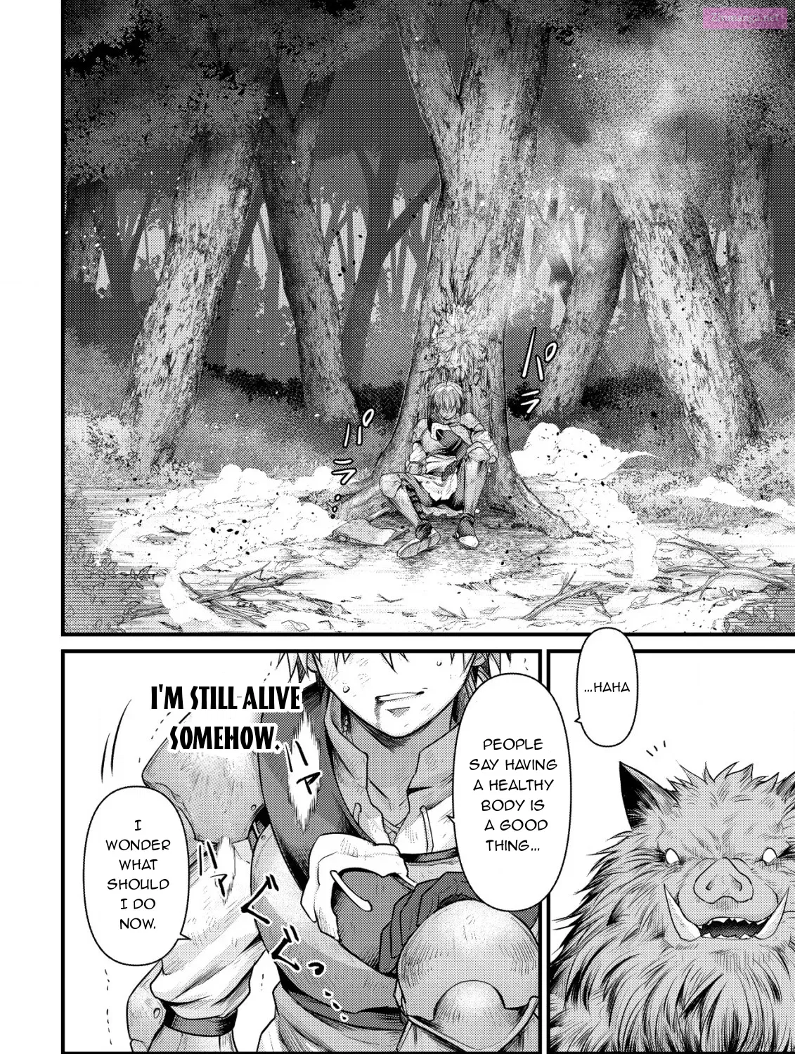 Kikori no Isekai Tan ~Tensei shita Shounen wa, Ono 1-pon de Nariagaru~ Zinmanga X Chapter 5 Page 30