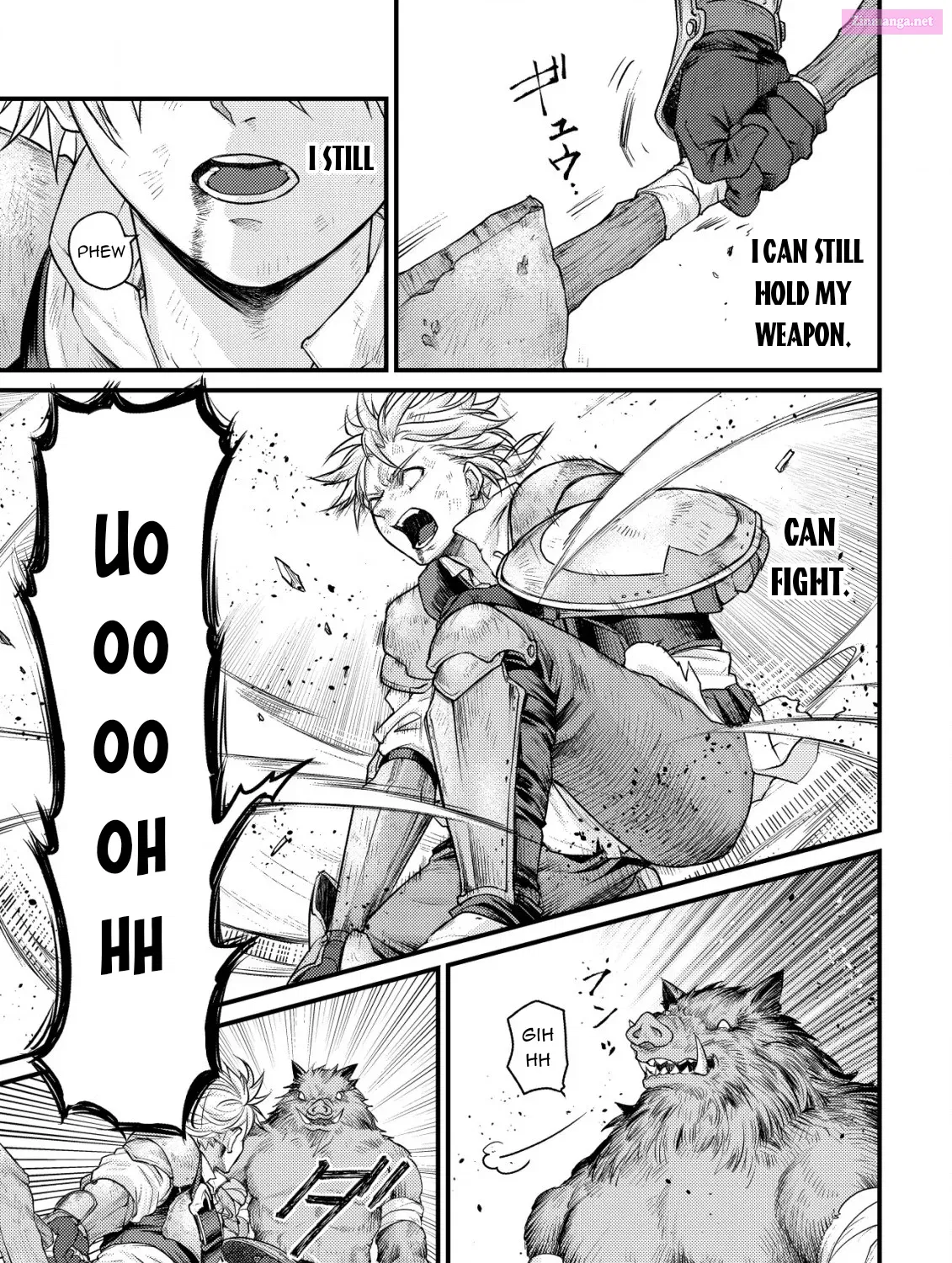 Kikori no Isekai Tan ~Tensei shita Shounen wa, Ono 1-pon de Nariagaru~ Zinmanga X Chapter 5 Page 32
