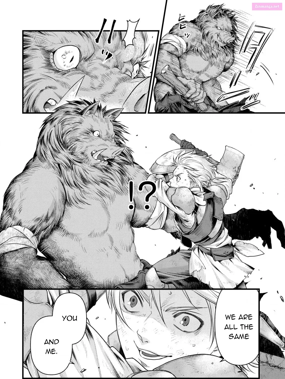 Kikori no Isekai Tan ~Tensei shita Shounen wa, Ono 1-pon de Nariagaru~ Zinmanga X Chapter 5 Page 34