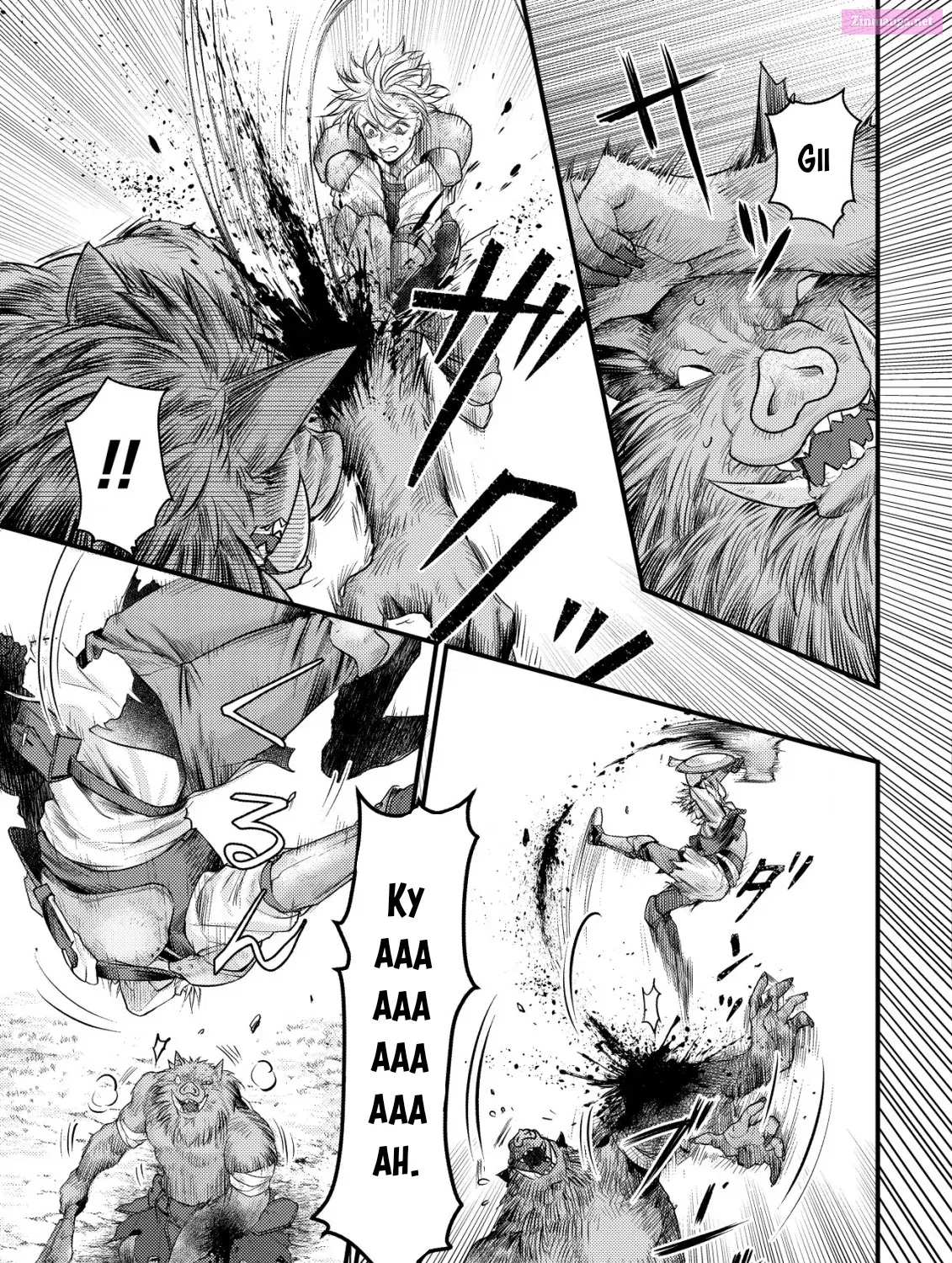 Kikori no Isekai Tan ~Tensei shita Shounen wa, Ono 1-pon de Nariagaru~ Zinmanga X Chapter 5 Page 36