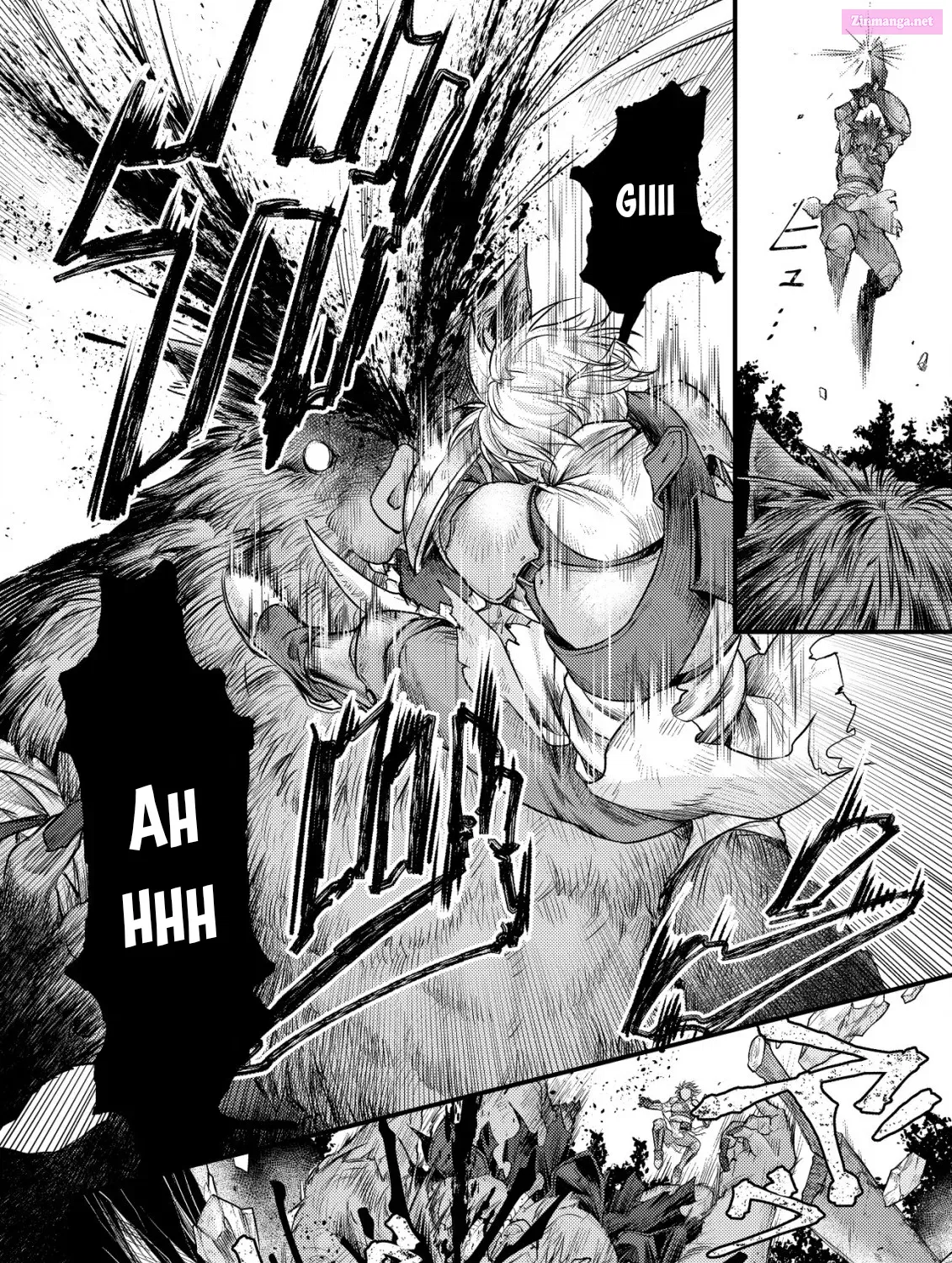 Kikori no Isekai Tan ~Tensei shita Shounen wa, Ono 1-pon de Nariagaru~ Zinmanga X Chapter 5 Page 38