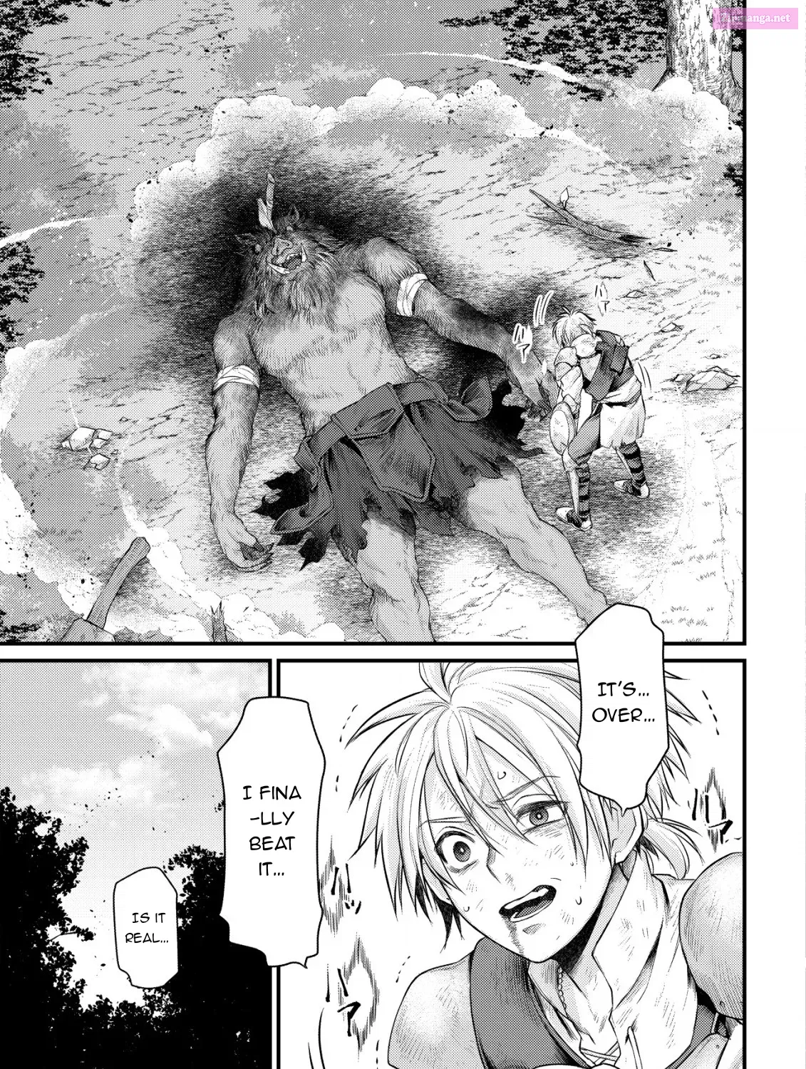 Kikori no Isekai Tan ~Tensei shita Shounen wa, Ono 1-pon de Nariagaru~ Zinmanga X Chapter 5 Page 40