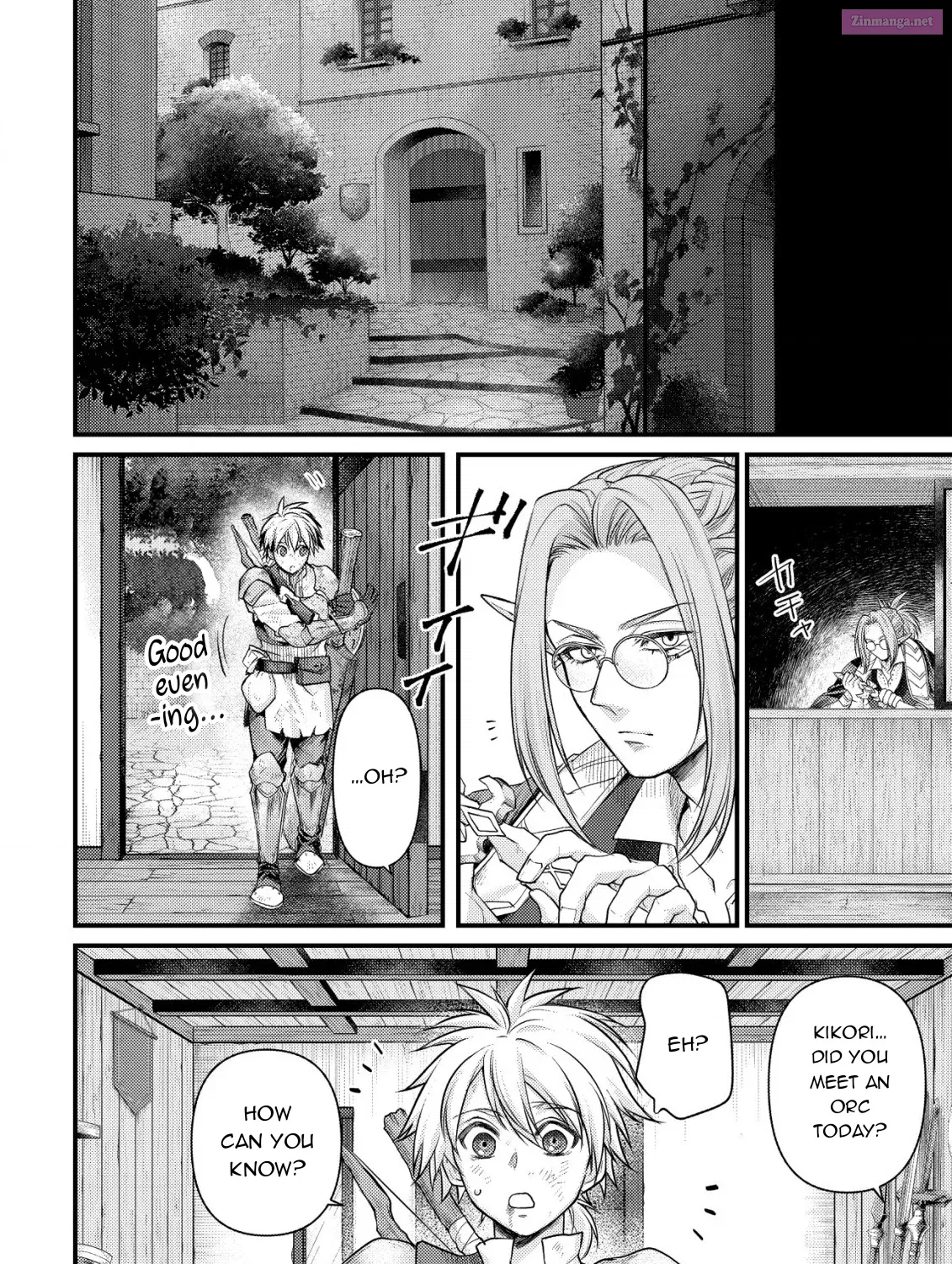 Kikori no Isekai Tan ~Tensei shita Shounen wa, Ono 1-pon de Nariagaru~ Zinmanga X Chapter 5 Page 42