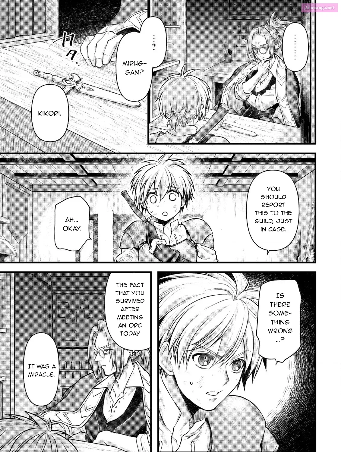 Kikori no Isekai Tan ~Tensei shita Shounen wa, Ono 1-pon de Nariagaru~ Zinmanga X Chapter 5 Page 48
