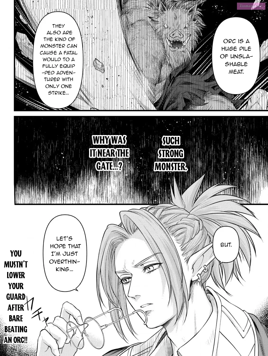 Kikori no Isekai Tan ~Tensei shita Shounen wa, Ono 1-pon de Nariagaru~ Zinmanga X Chapter 5 Page 50