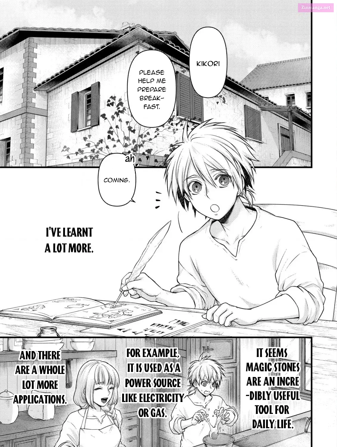 Kikori no Isekai Tan ~Tensei shita Shounen wa, Ono 1-pon de Nariagaru~ Zinmanga X Chapter 4 Page 4