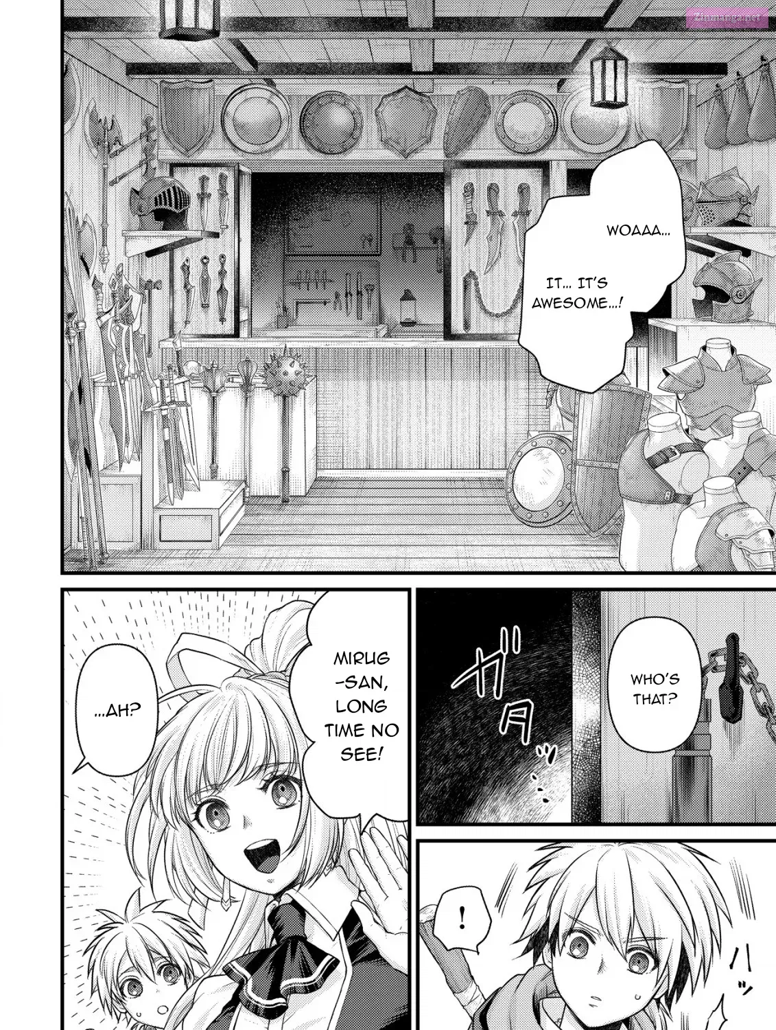 Kikori no Isekai Tan ~Tensei shita Shounen wa, Ono 1-pon de Nariagaru~ Zinmanga X Chapter 4 Page 26