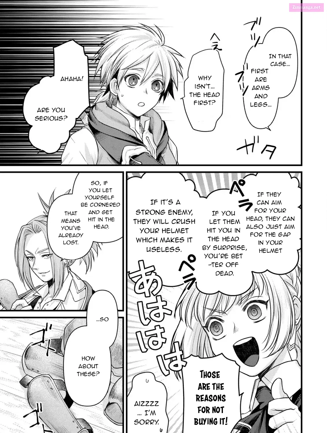 Kikori no Isekai Tan ~Tensei shita Shounen wa, Ono 1-pon de Nariagaru~ Zinmanga X Chapter 4 Page 32