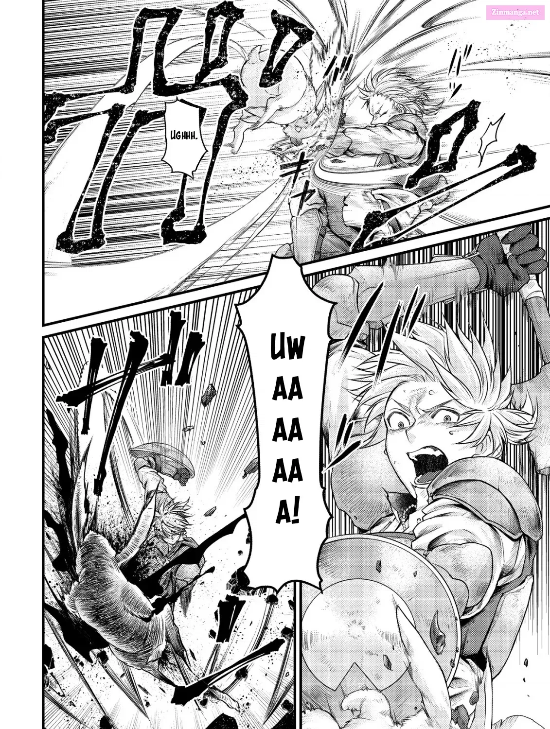 Kikori no Isekai Tan ~Tensei shita Shounen wa, Ono 1-pon de Nariagaru~ Zinmanga X Chapter 4 Page 46
