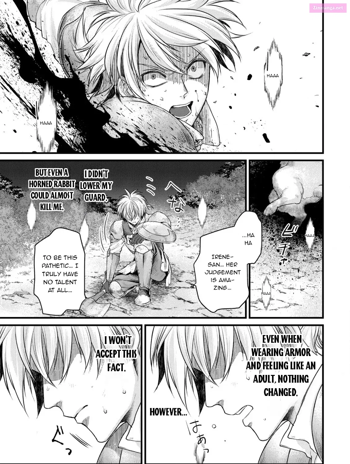 Kikori no Isekai Tan ~Tensei shita Shounen wa, Ono 1-pon de Nariagaru~ Zinmanga X Chapter 4 Page 48