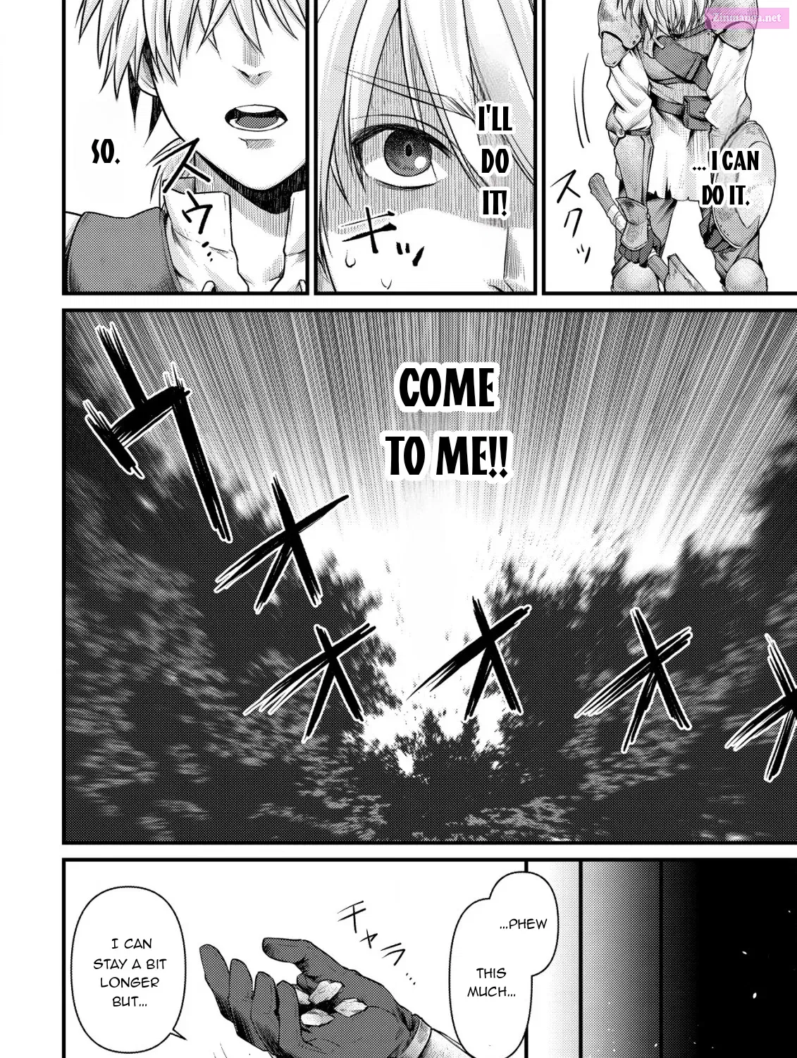 Kikori no Isekai Tan ~Tensei shita Shounen wa, Ono 1-pon de Nariagaru~ Zinmanga X Chapter 4 Page 50