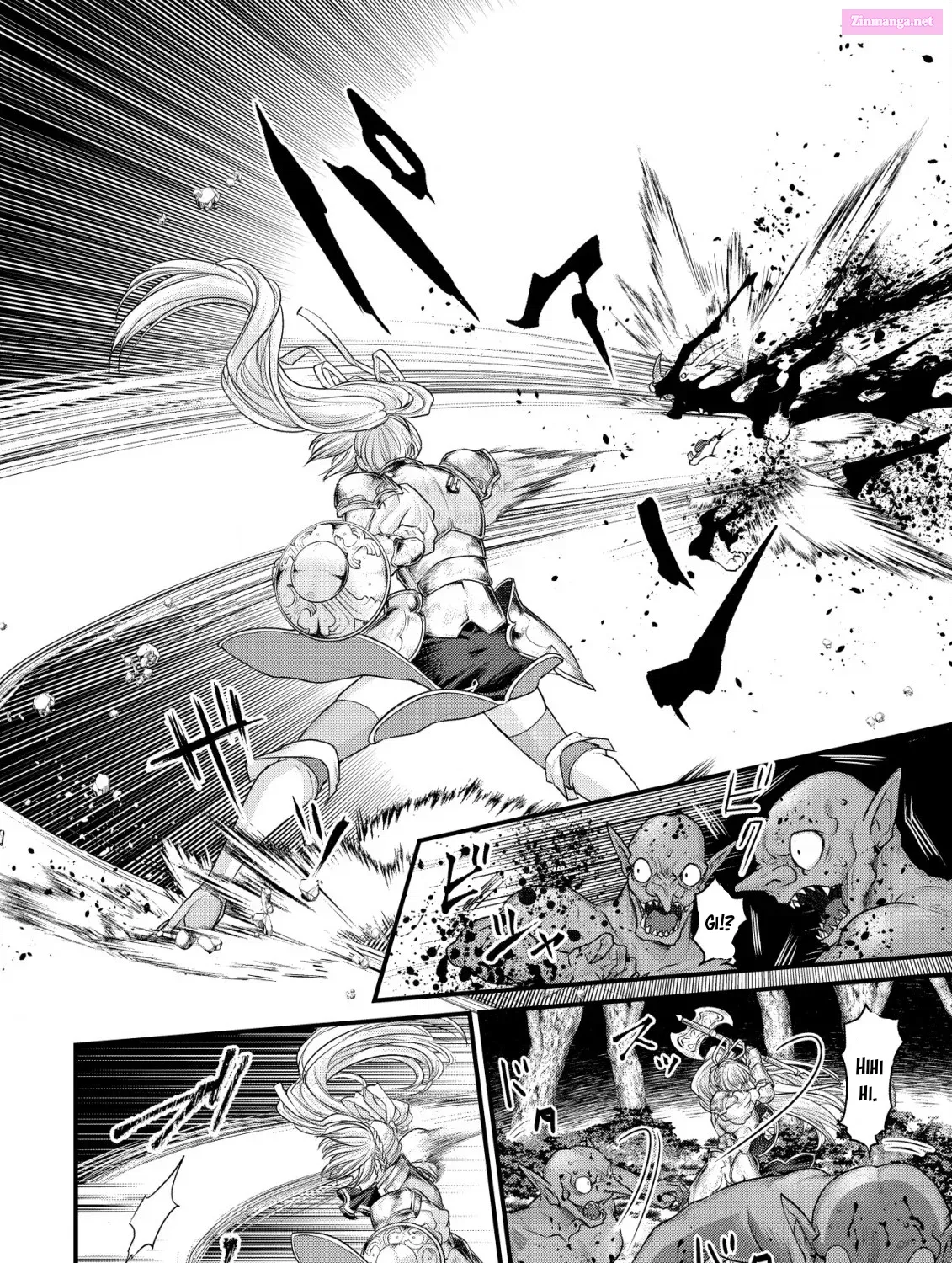 Kikori no Isekai Tan ~Tensei shita Shounen wa, Ono 1-pon de Nariagaru~ Zinmanga X Chapter 3 Page 26
