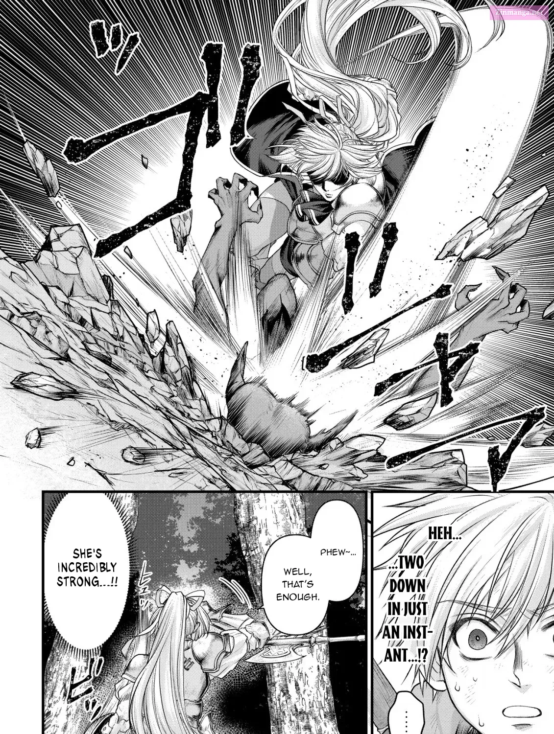 Kikori no Isekai Tan ~Tensei shita Shounen wa, Ono 1-pon de Nariagaru~ Zinmanga X Chapter 3 Page 30