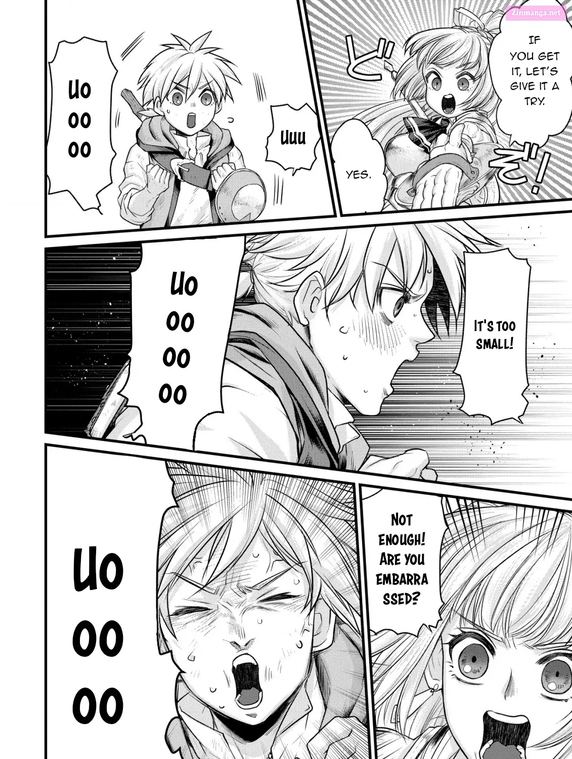 Kikori no Isekai Tan ~Tensei shita Shounen wa, Ono 1-pon de Nariagaru~ Zinmanga X Chapter 3 Page 38