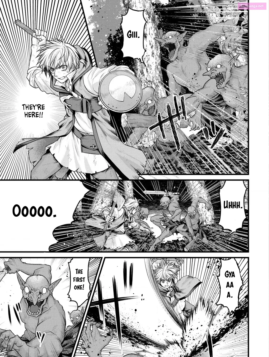 Kikori no Isekai Tan ~Tensei shita Shounen wa, Ono 1-pon de Nariagaru~ Zinmanga X Chapter 3 Page 44