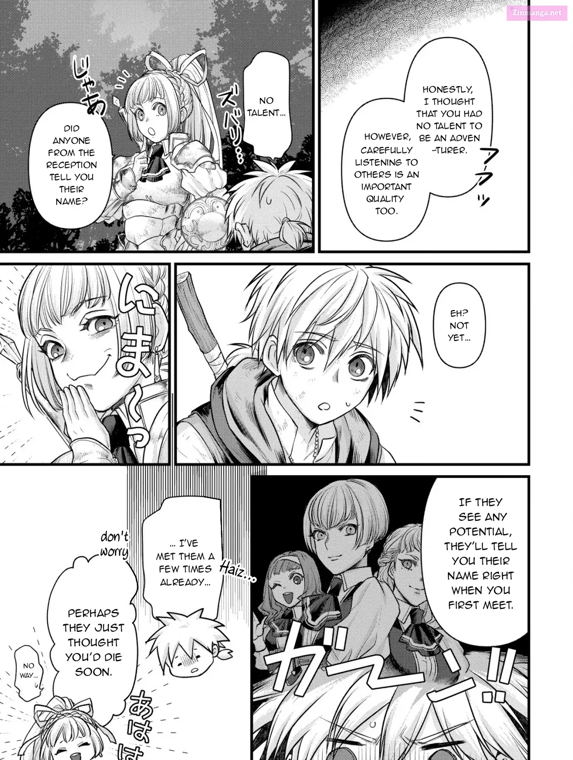 Kikori no Isekai Tan ~Tensei shita Shounen wa, Ono 1-pon de Nariagaru~ Zinmanga X Chapter 3 Page 52