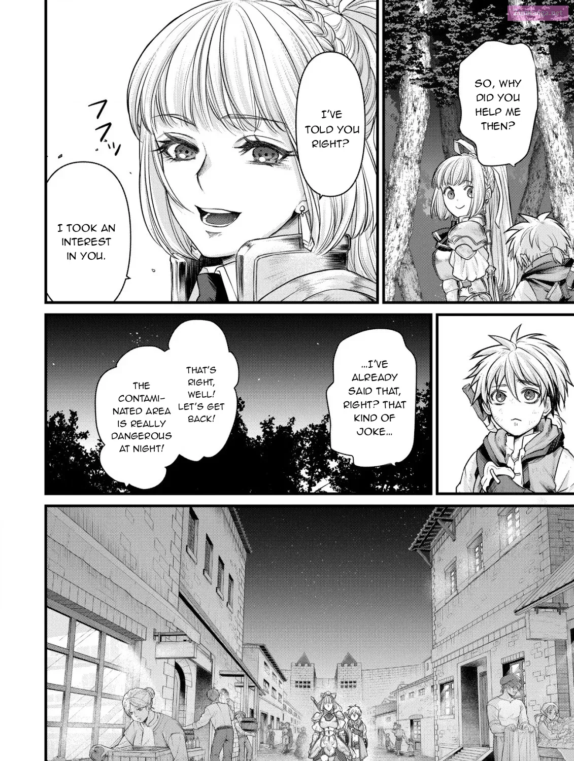 Kikori no Isekai Tan ~Tensei shita Shounen wa, Ono 1-pon de Nariagaru~ Zinmanga X Chapter 3 Page 54