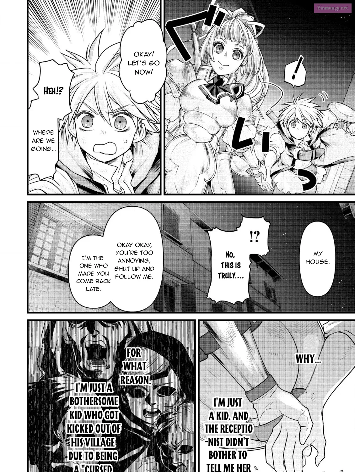Kikori no Isekai Tan ~Tensei shita Shounen wa, Ono 1-pon de Nariagaru~ Zinmanga X Chapter 3 Page 58