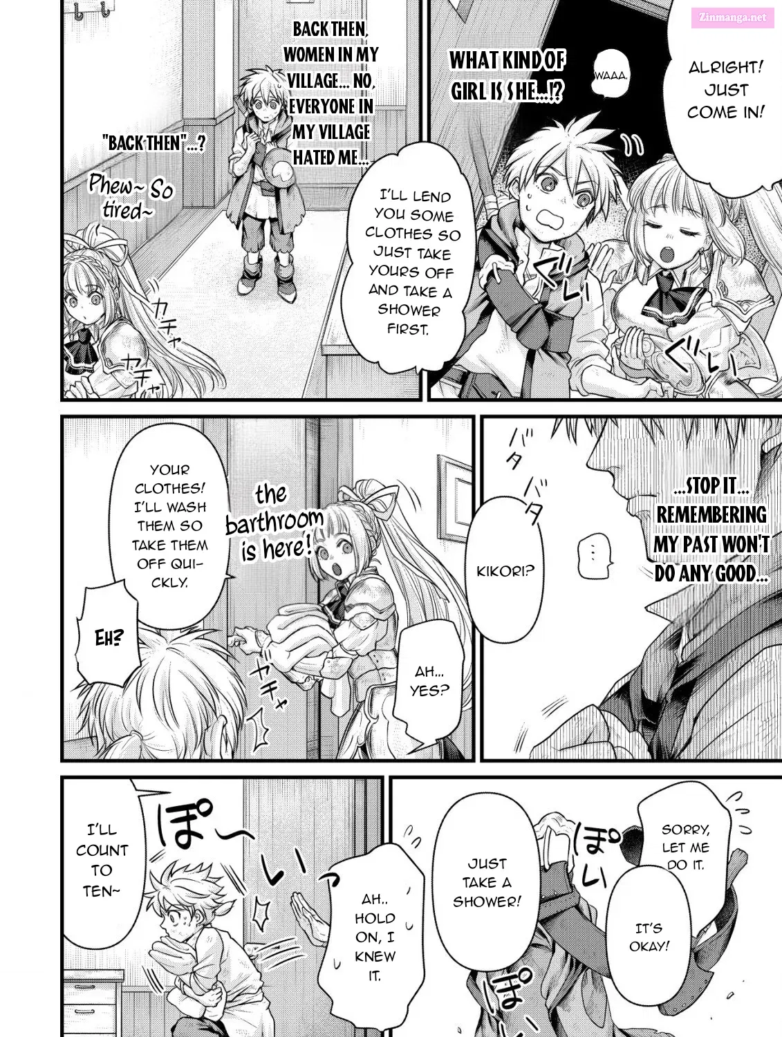 Kikori no Isekai Tan ~Tensei shita Shounen wa, Ono 1-pon de Nariagaru~ Zinmanga X Chapter 3 Page 62