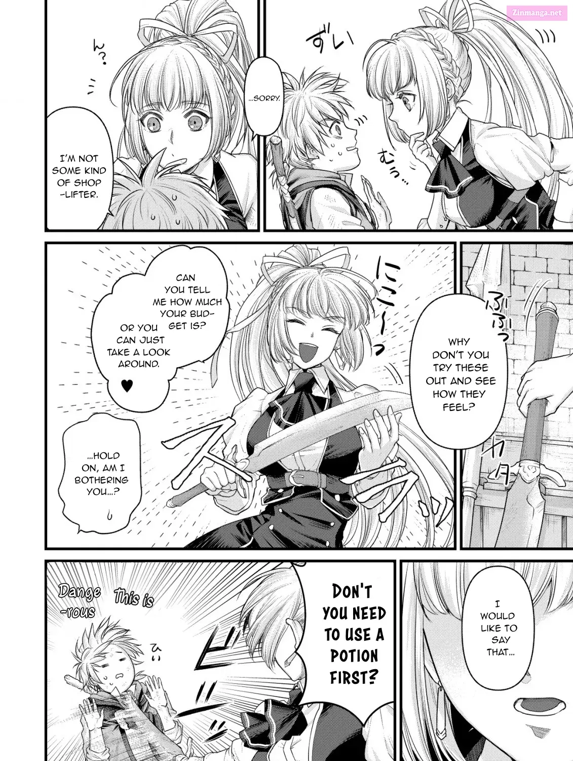 Kikori no Isekai Tan ~Tensei shita Shounen wa, Ono 1-pon de Nariagaru~ Zinmanga X Chapter 2 Page 14