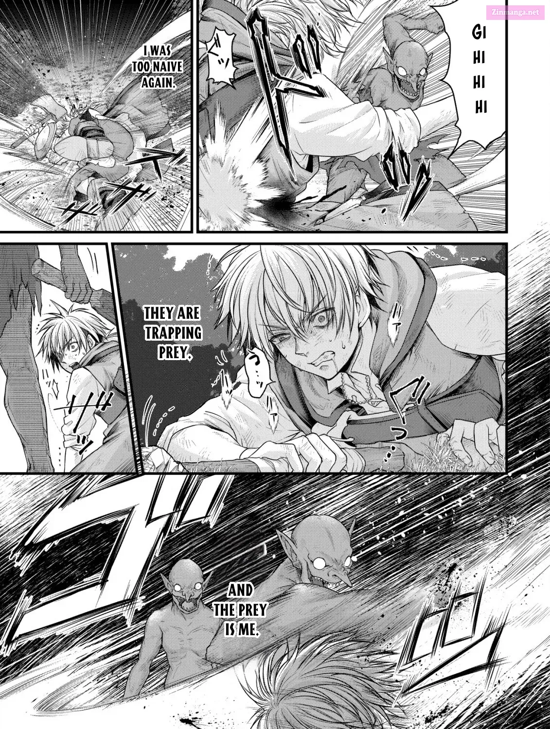 Kikori no Isekai Tan ~Tensei shita Shounen wa, Ono 1-pon de Nariagaru~ Zinmanga X Chapter 2 Page 40