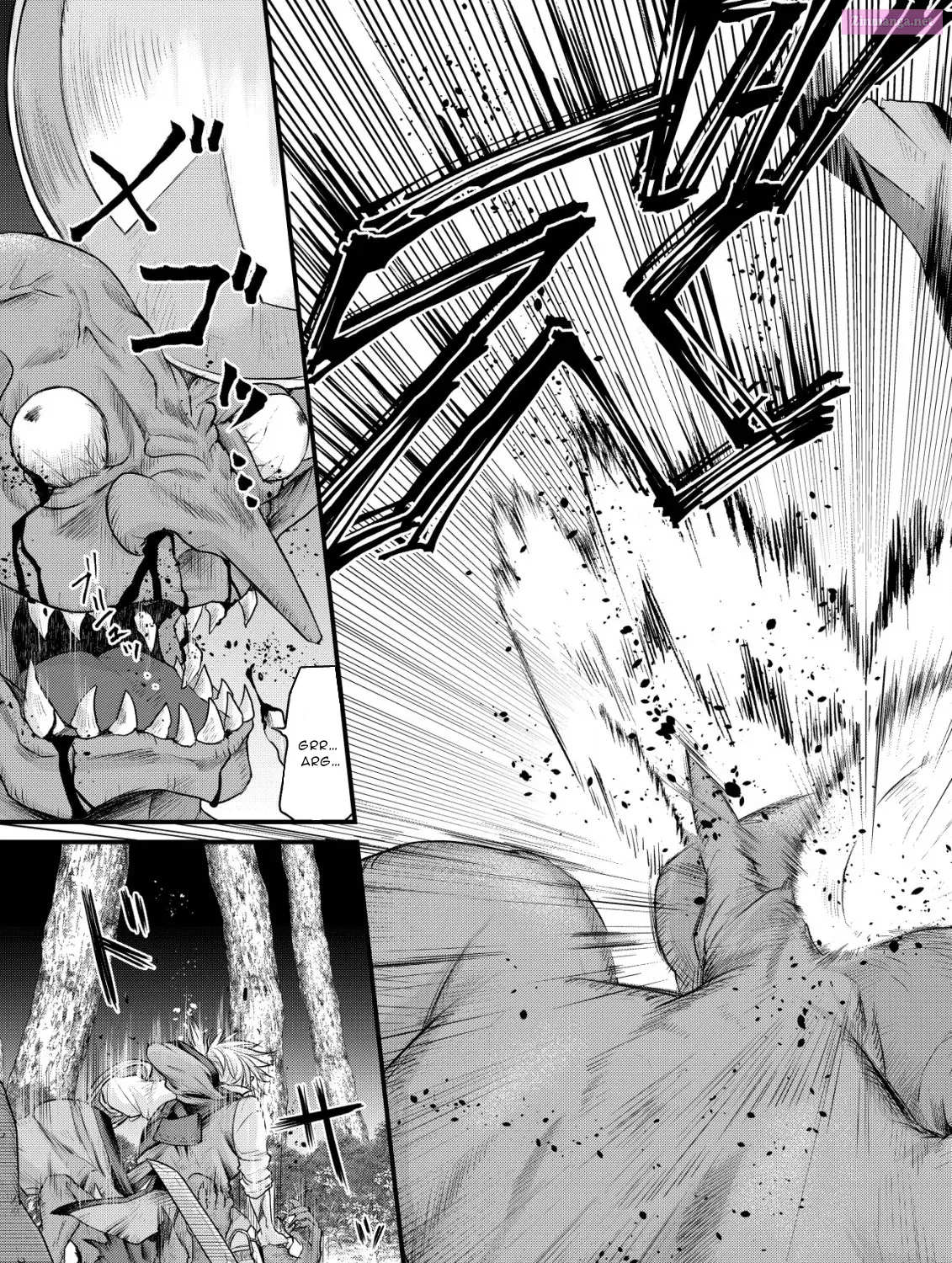 Kikori no Isekai Tan ~Tensei shita Shounen wa, Ono 1-pon de Nariagaru~ Zinmanga X Chapter 2 Page 52