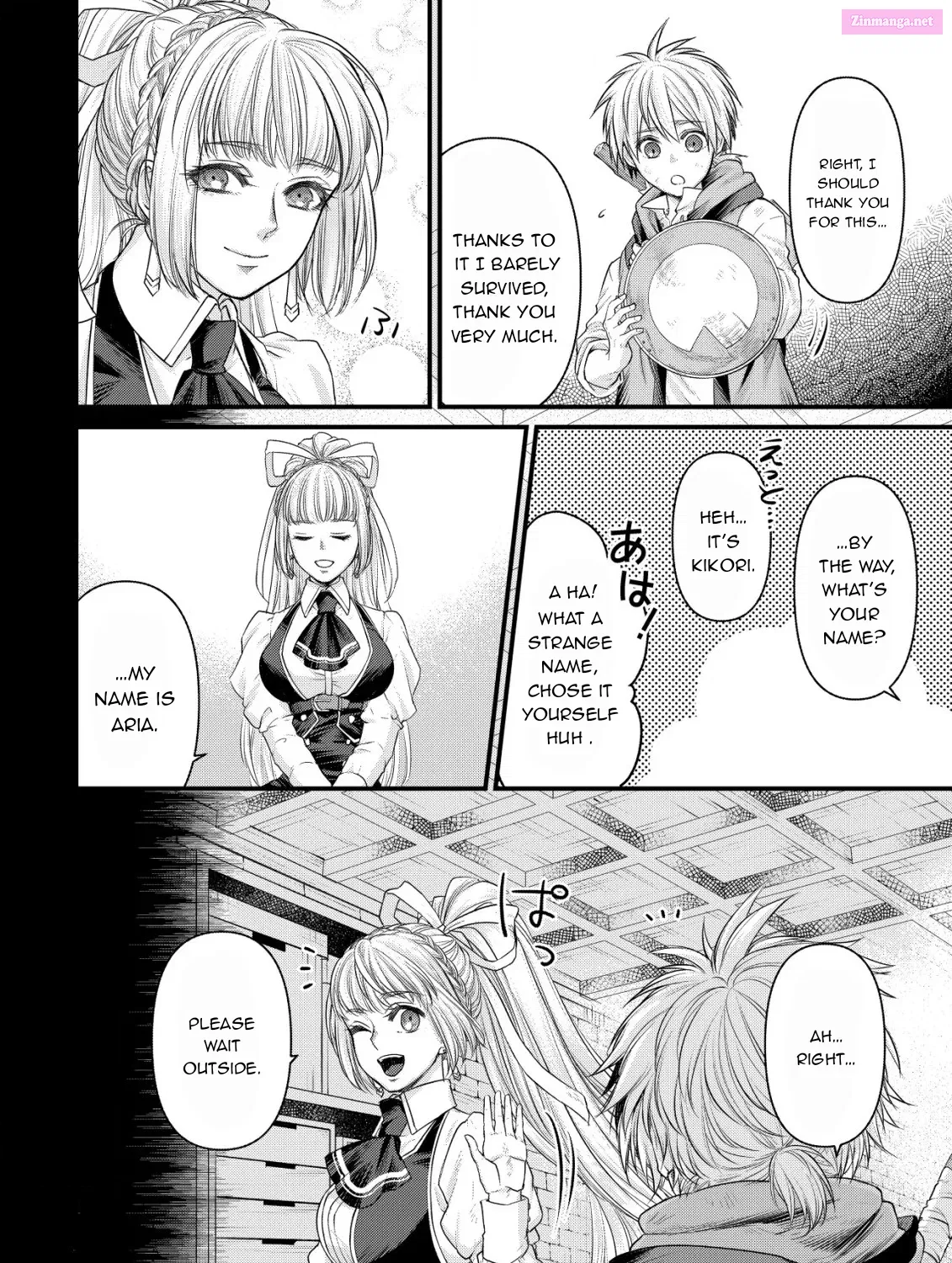 Kikori no Isekai Tan ~Tensei shita Shounen wa, Ono 1-pon de Nariagaru~ Zinmanga X Chapter 2 Page 62