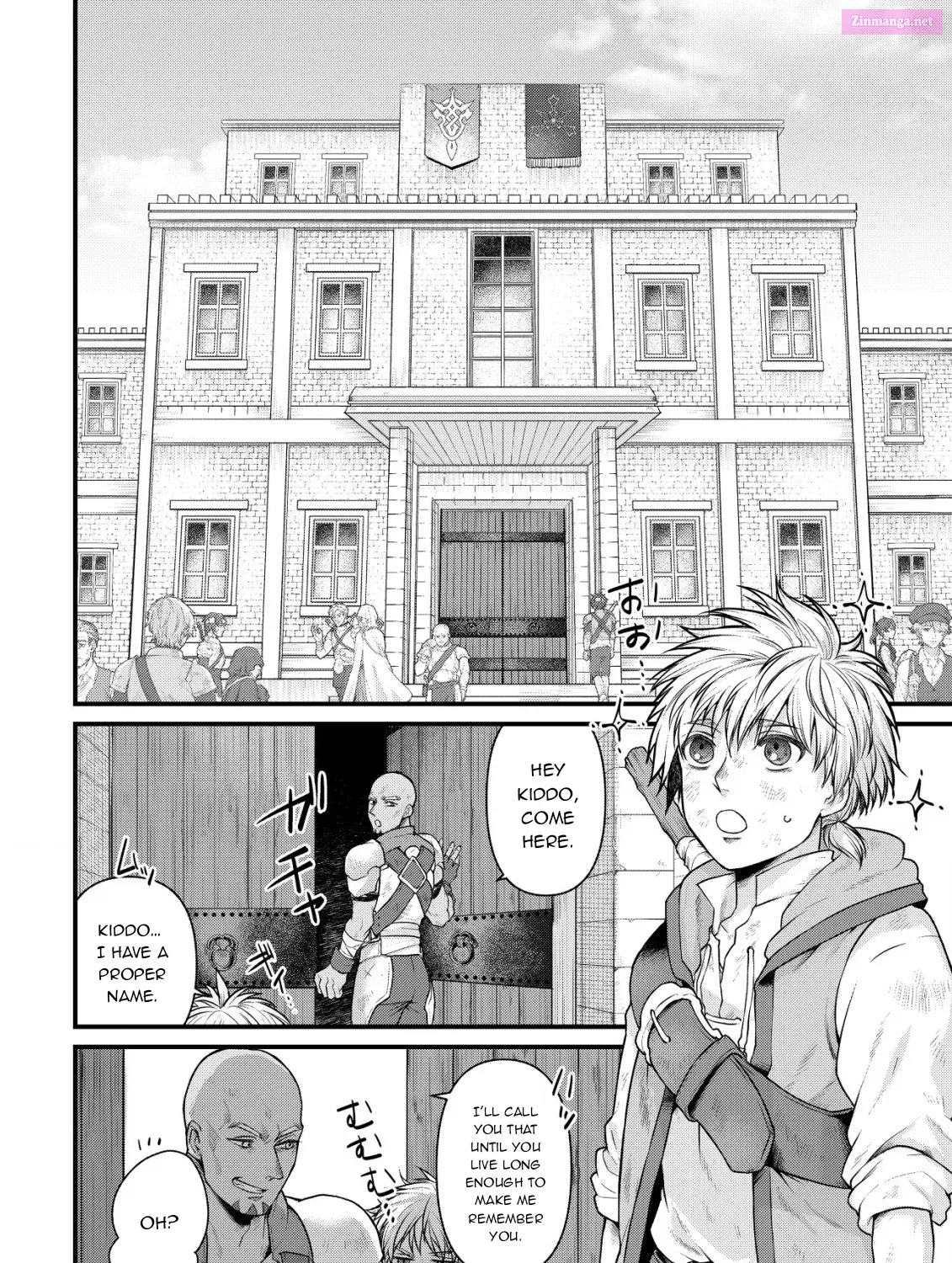 Kikori no Isekai Tan ~Tensei shita Shounen wa, Ono 1-pon de Nariagaru~ Zinmanga X Chapter 1 Page 22