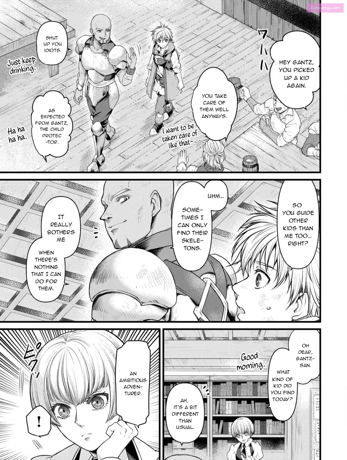 Kikori no Isekai Tan ~Tensei shita Shounen wa, Ono 1-pon de Nariagaru~ Zinmanga X Chapter 1 Page 24