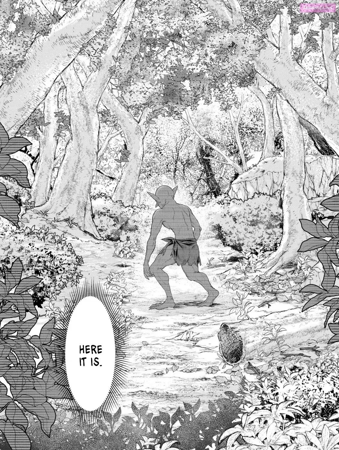 Kikori no Isekai Tan ~Tensei shita Shounen wa, Ono 1-pon de Nariagaru~ Zinmanga X Chapter 1 Page 60