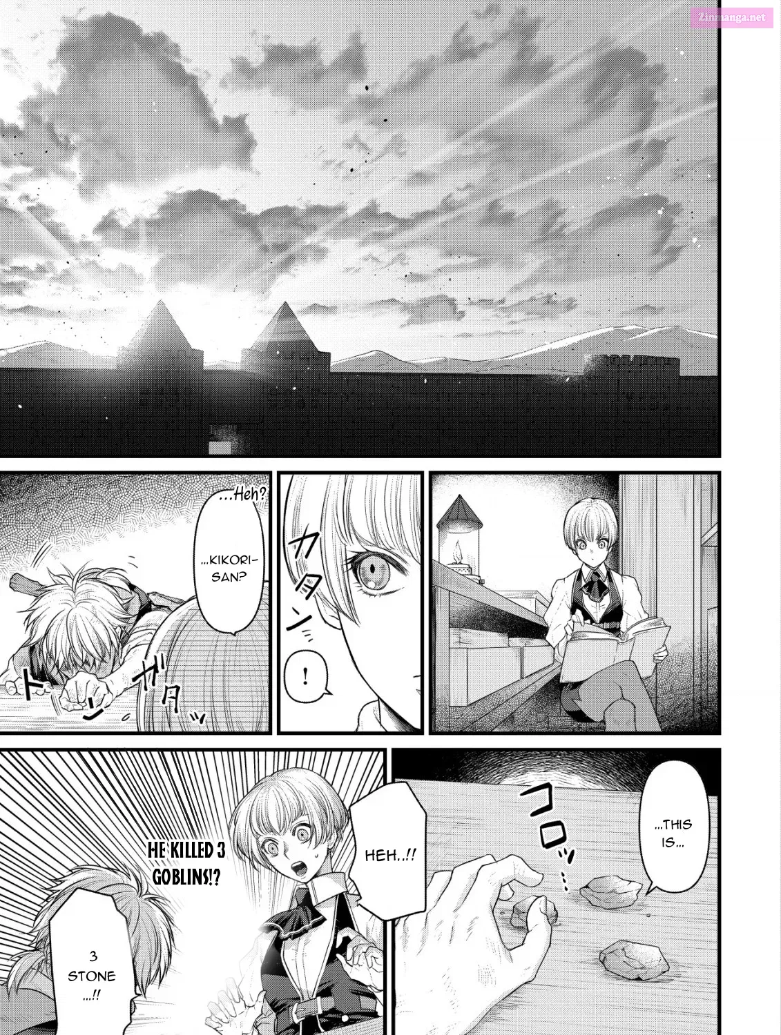 Kikori no Isekai Tan ~Tensei shita Shounen wa, Ono 1-pon de Nariagaru~ Zinmanga X Chapter 1 Page 80