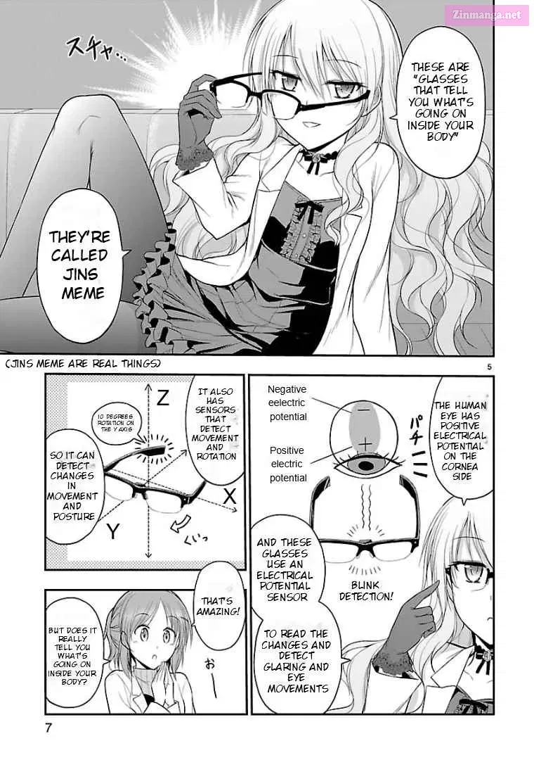 Rikei ga Koi ni Ochita no de Shoumei shitemita. Zinmanga X Chapter 24.5 Page 5