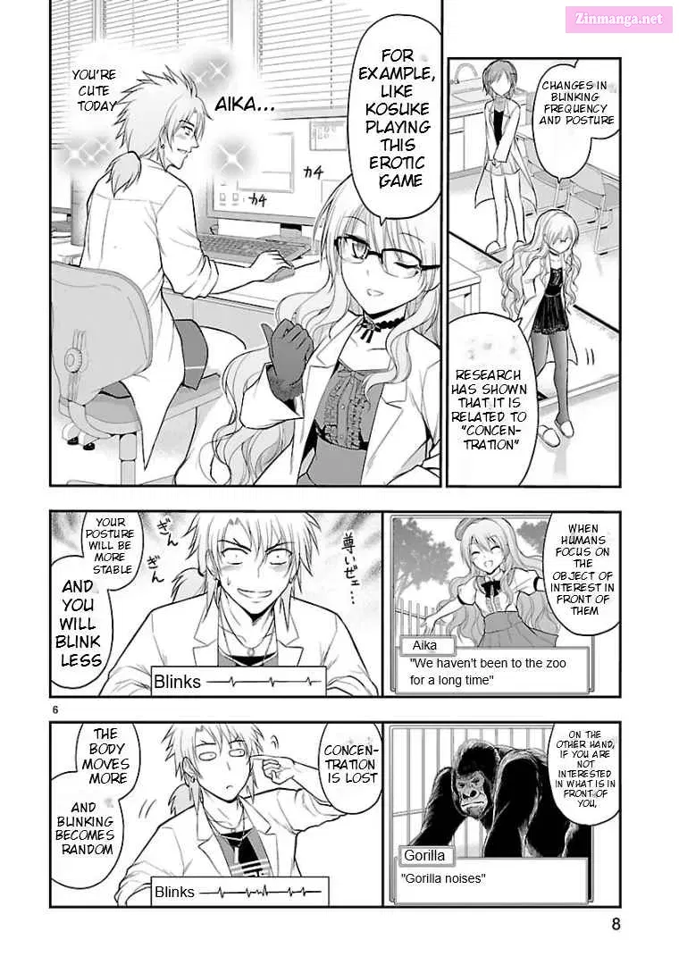 Rikei ga Koi ni Ochita no de Shoumei shitemita. Zinmanga X Chapter 24.5 Page 6