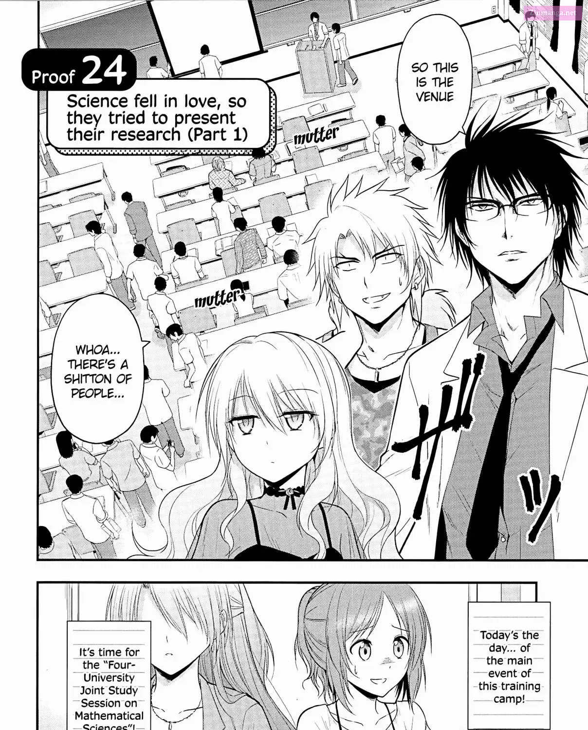Rikei ga Koi ni Ochita no de Shoumei shitemita. Zinmanga X Chapter 24 Page 3