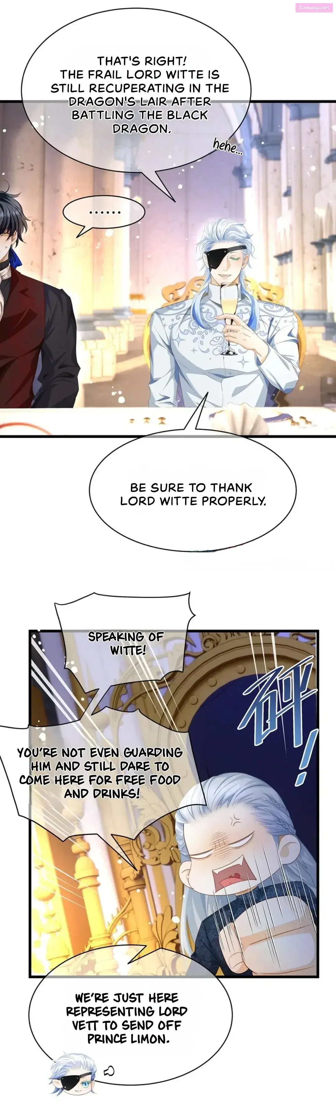 I Was Reborn as His Highness the Prince’s Little Evil Dragon Zinmanga X Chapter 51 Page 12