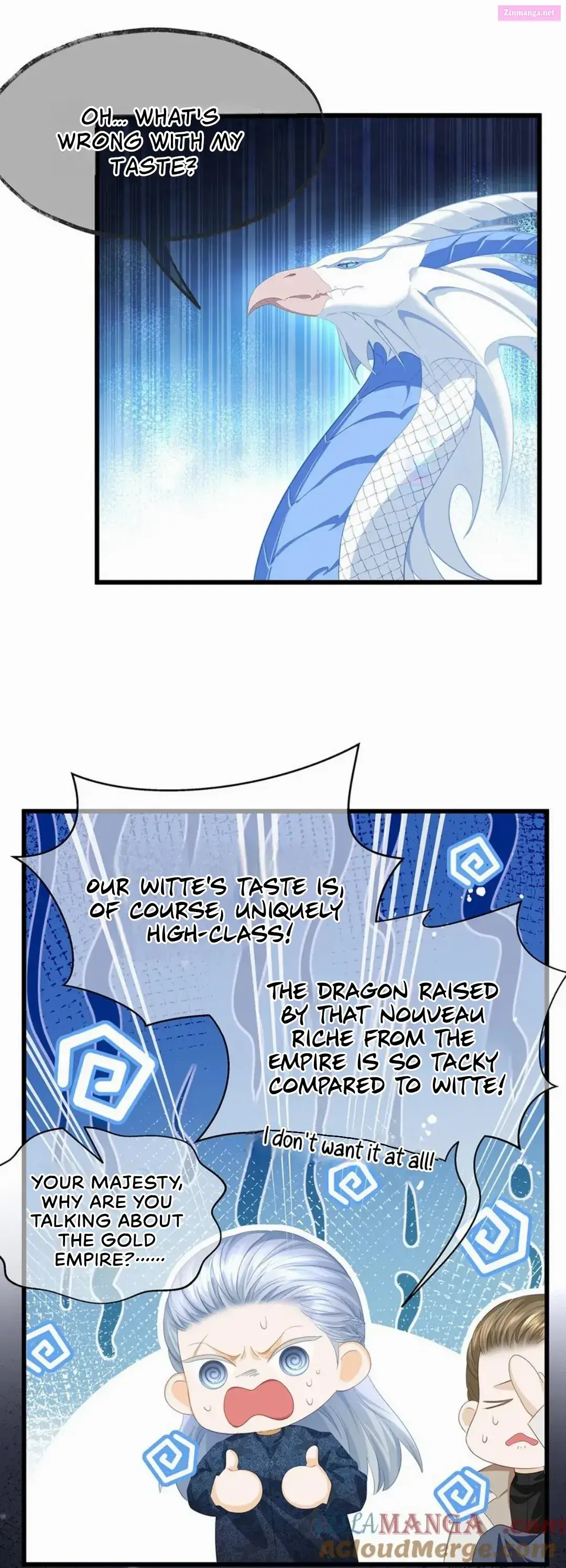 I Was Reborn as His Highness the Prince’s Little Evil Dragon Zinmanga X Chapter 44 Page 5
