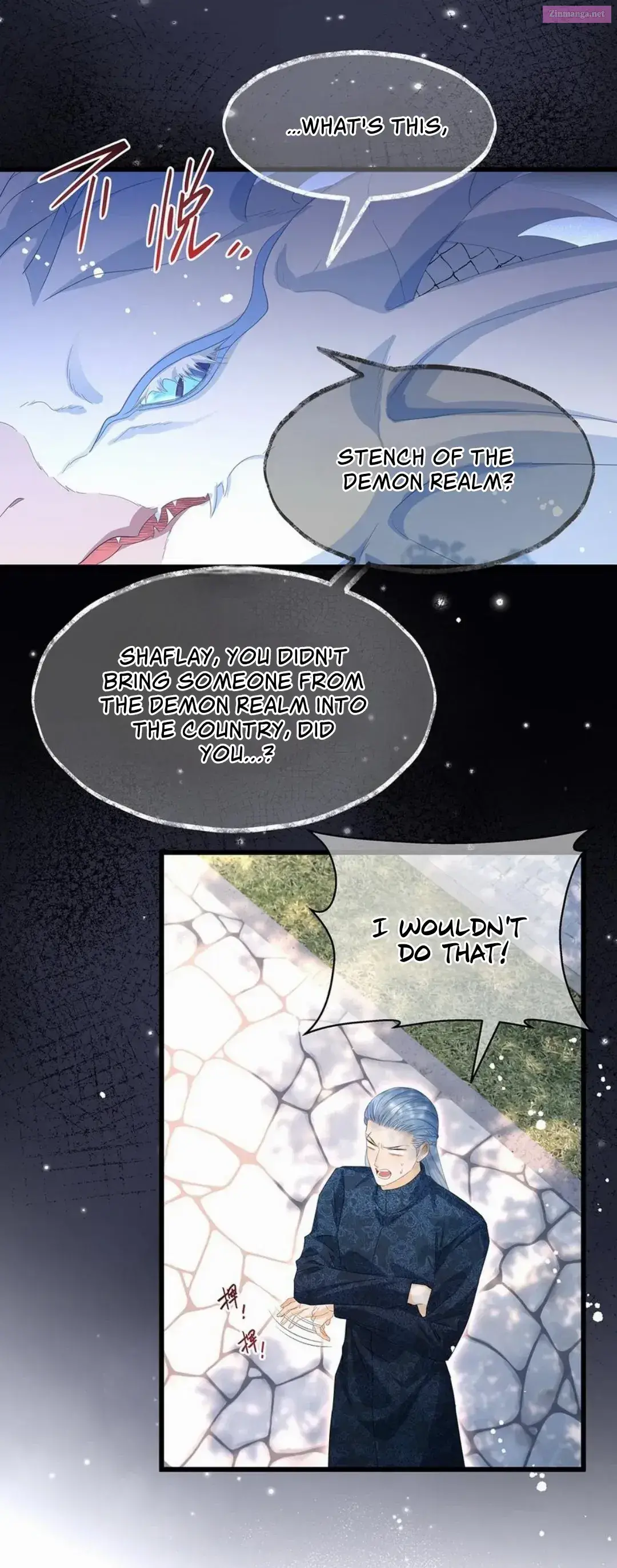 I Was Reborn as His Highness the Prince’s Little Evil Dragon Zinmanga X Chapter 44 Page 6
