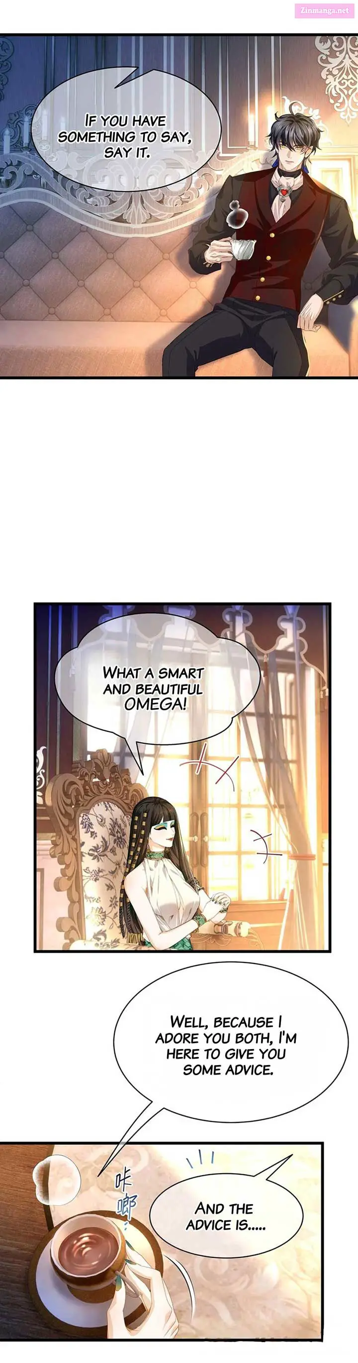 I Was Reborn as His Highness the Prince’s Little Evil Dragon Zinmanga X Chapter 34 Page 15