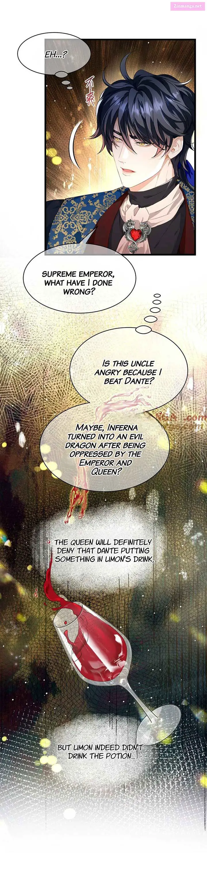 I Was Reborn as His Highness the Prince’s Little Evil Dragon Zinmanga X Chapter 33 Page 15