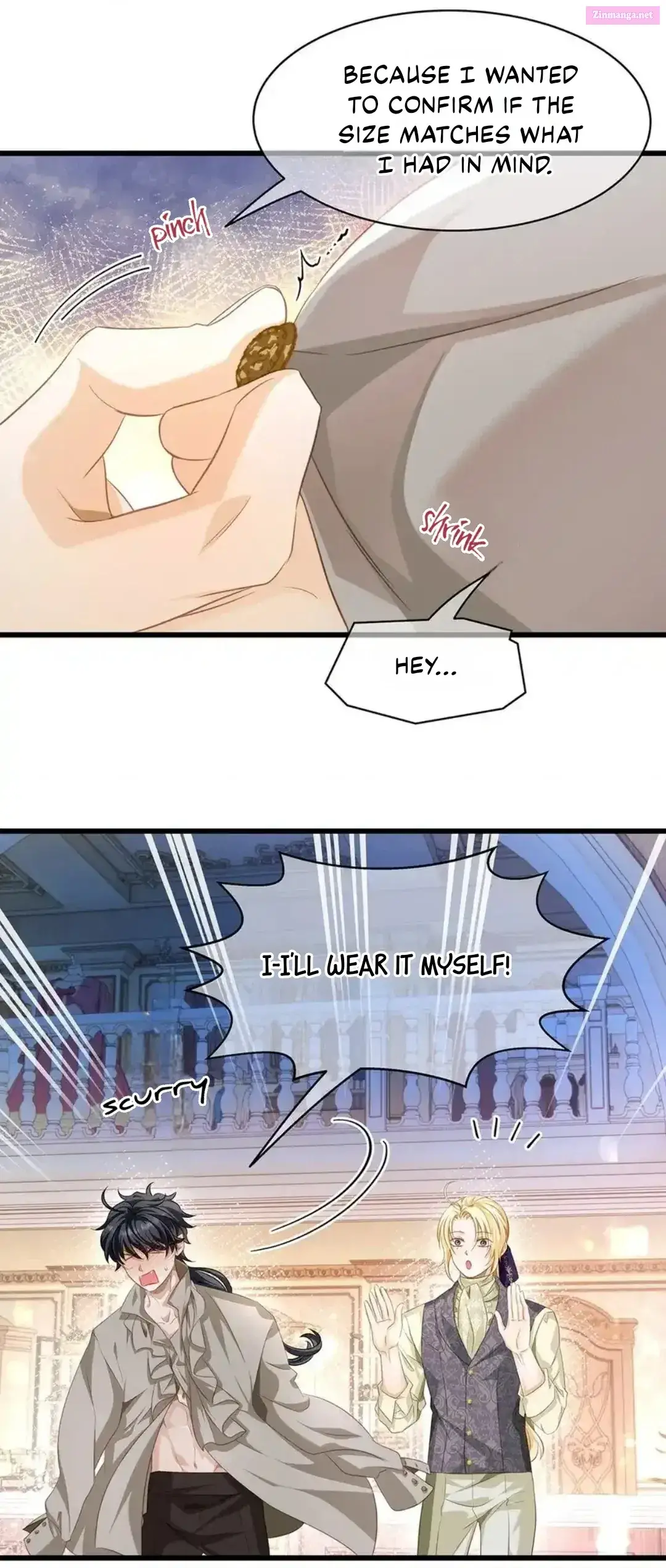I Was Reborn as His Highness the Prince’s Little Evil Dragon Zinmanga X Chapter 25 Page 13