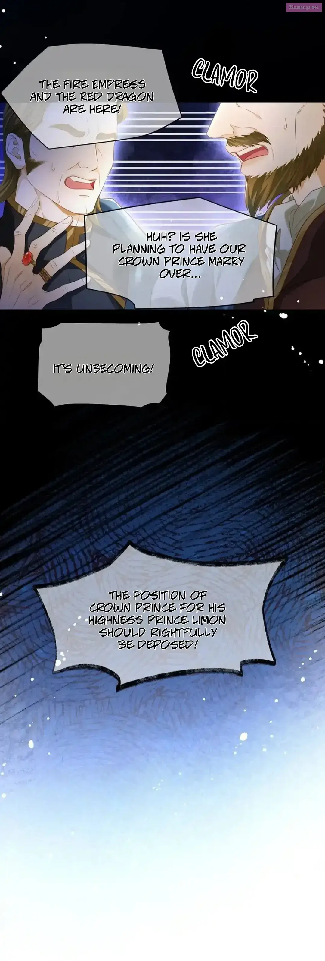 I Was Reborn as His Highness the Prince’s Little Evil Dragon Zinmanga X Chapter 24 Page 4
