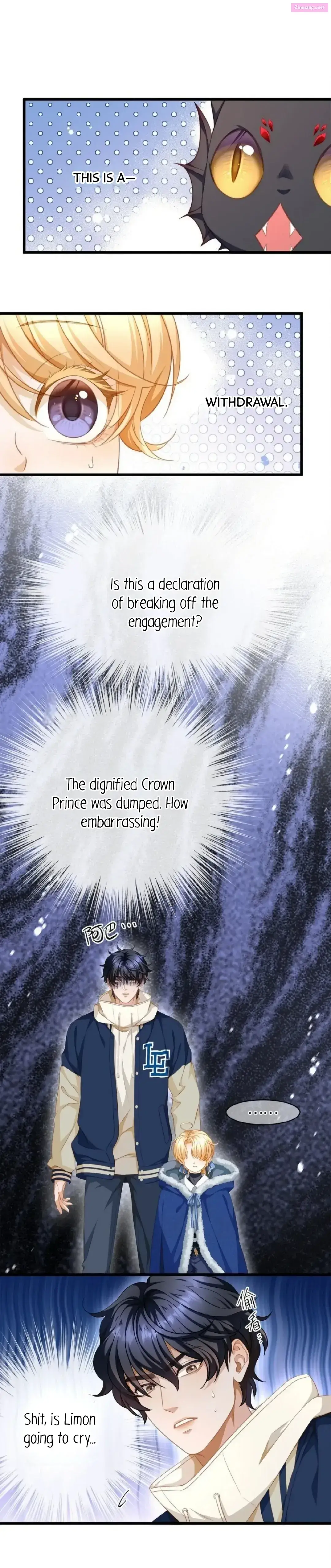 I Was Reborn as His Highness the Prince’s Little Evil Dragon Zinmanga X Chapter 9 Page 2