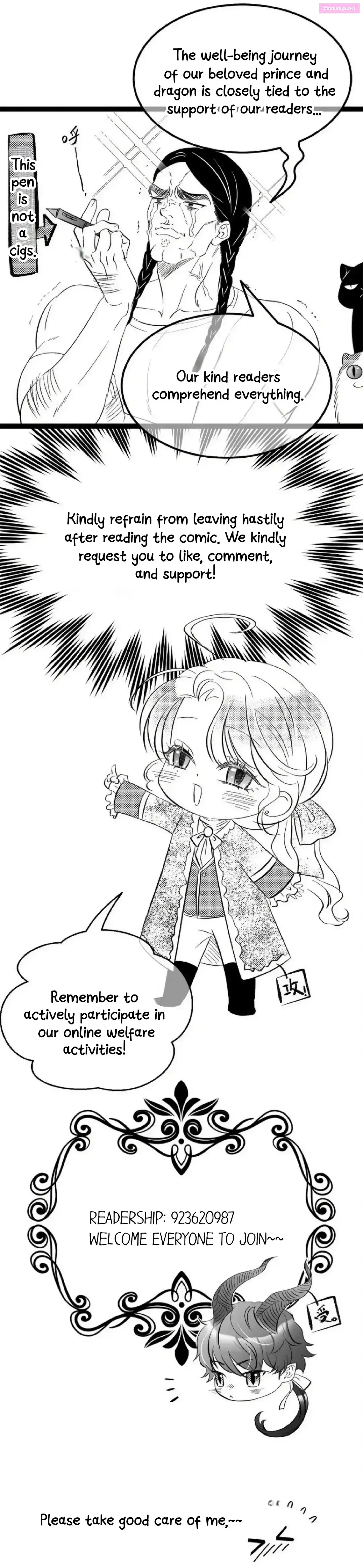 I Was Reborn as His Highness the Prince’s Little Evil Dragon Zinmanga X Chapter 1 Page 25