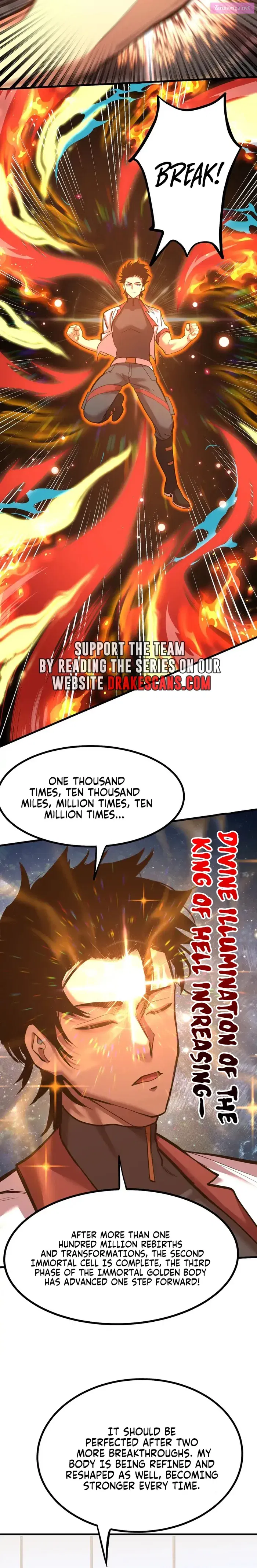 Logging 10,000 Years into the Future Zinmanga X Chapter 134 Page 10