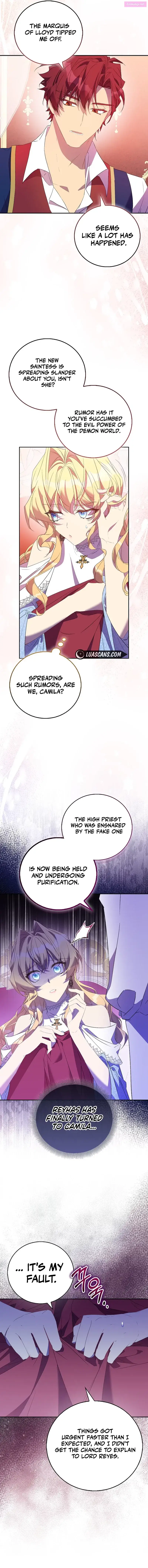 I’m a Fake Saintess but the Gods are Obsessed Zinmanga X Chapter 74 Page 2
